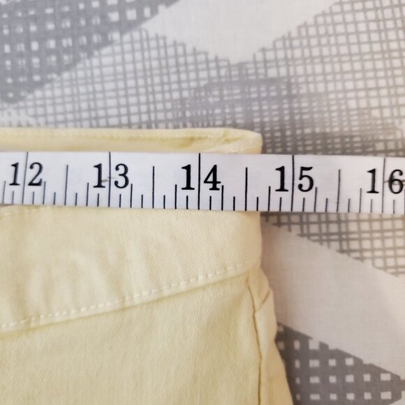 Angry Rabbit 29 Yellow Jeans Skinny Ankle Stretch Denim - Picture 10 of 10